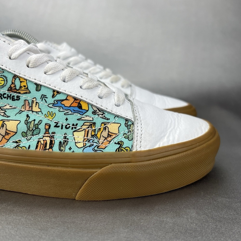 Vans x Parks Project Old Skool National Parks Grand Canyon Zion M 6.5 / W 8 RARE - Picture 6 of 16